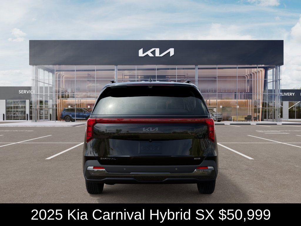 new 2025 Kia Carnival Hybrid car, priced at $50,999