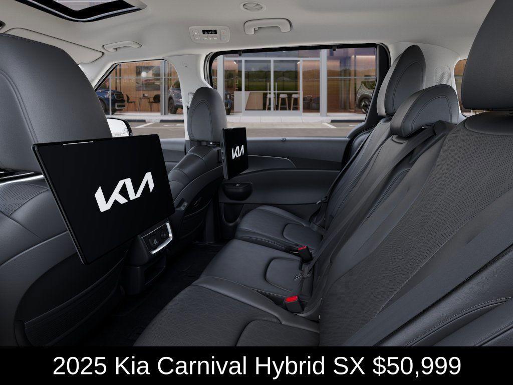 new 2025 Kia Carnival Hybrid car, priced at $50,999