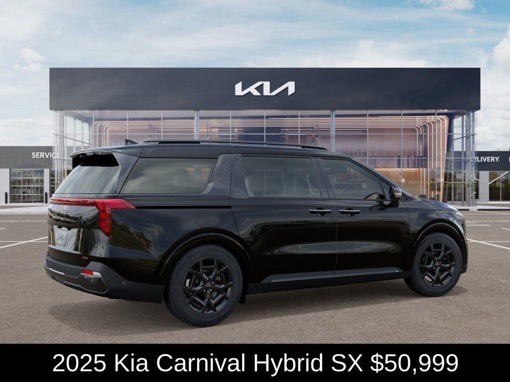 new 2025 Kia Carnival Hybrid car, priced at $50,999