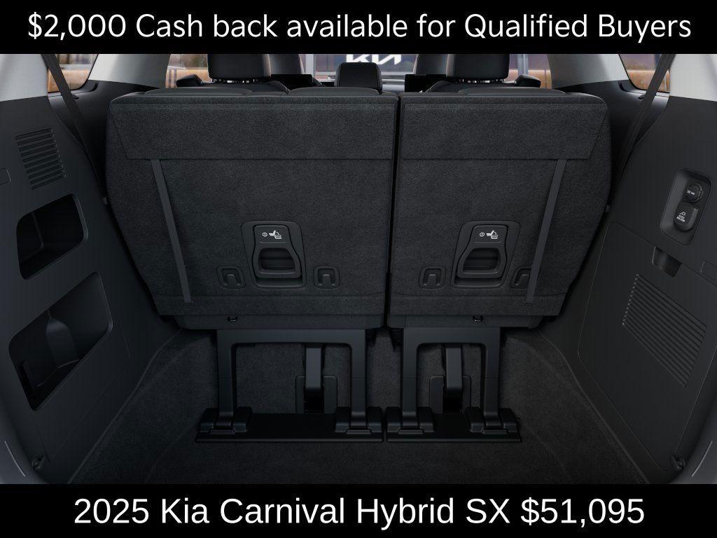 new 2025 Kia Carnival Hybrid car, priced at $51,095