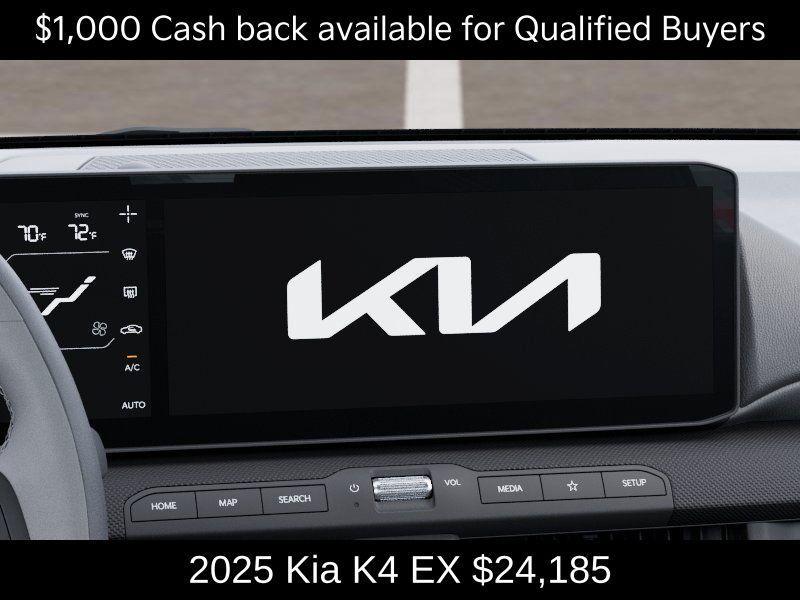new 2025 Kia K4 car, priced at $24,185