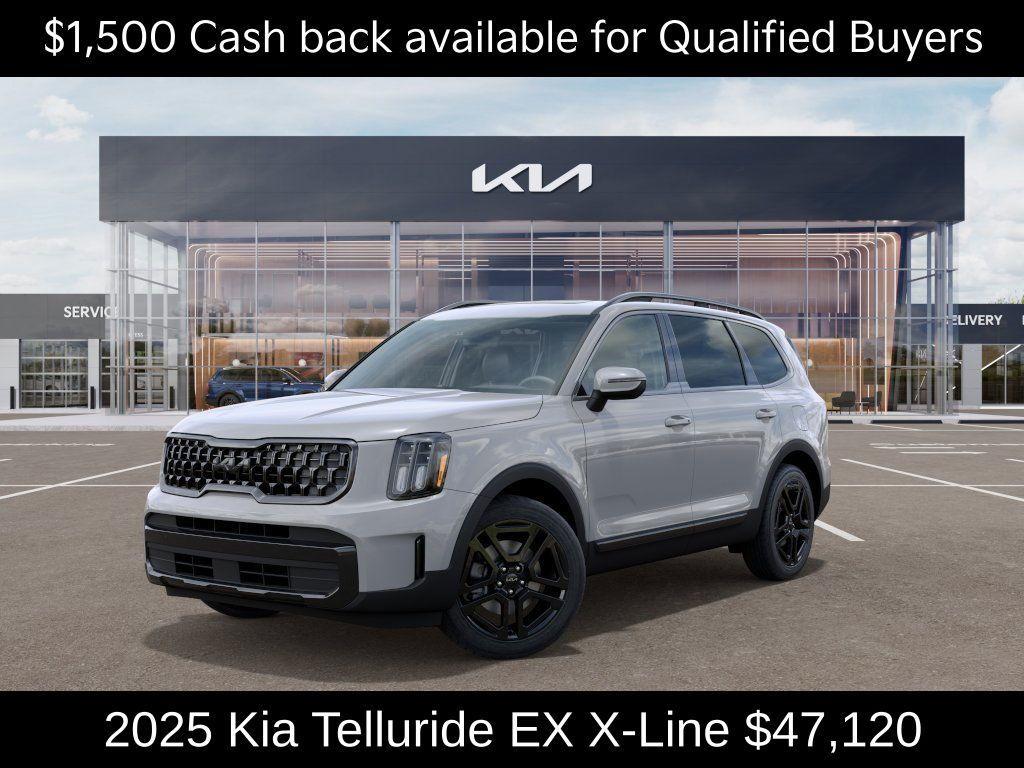 new 2025 Kia Telluride car, priced at $47,120