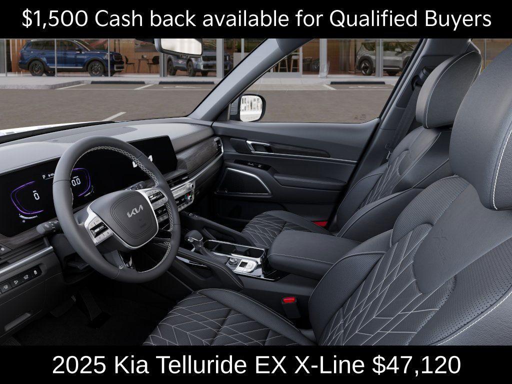 new 2025 Kia Telluride car, priced at $47,120