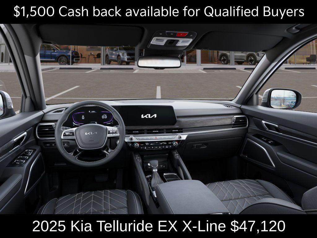 new 2025 Kia Telluride car, priced at $47,120