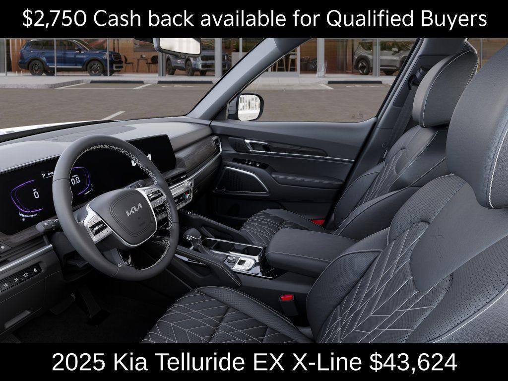 new 2025 Kia Telluride car, priced at $43,624