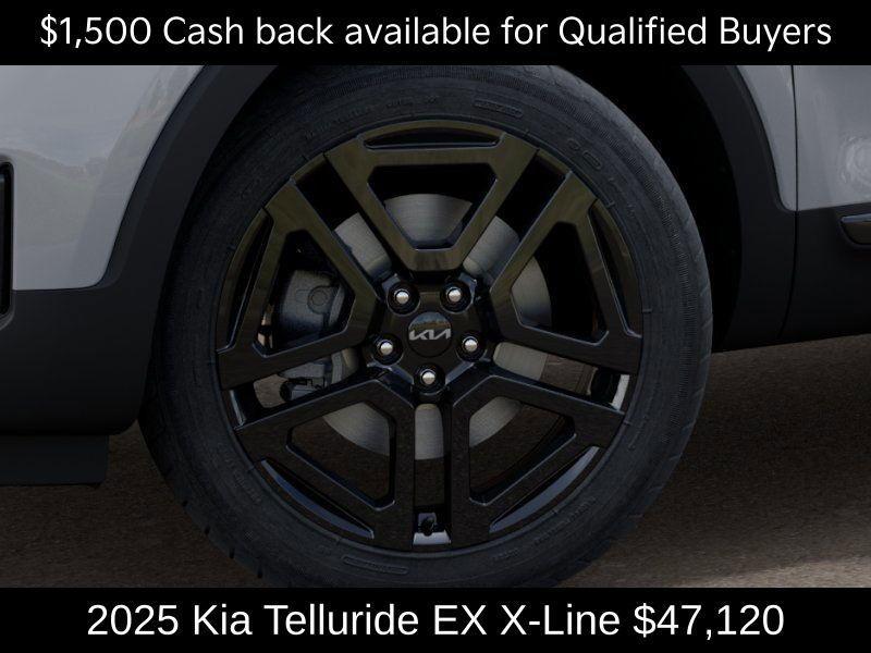 new 2025 Kia Telluride car, priced at $47,120