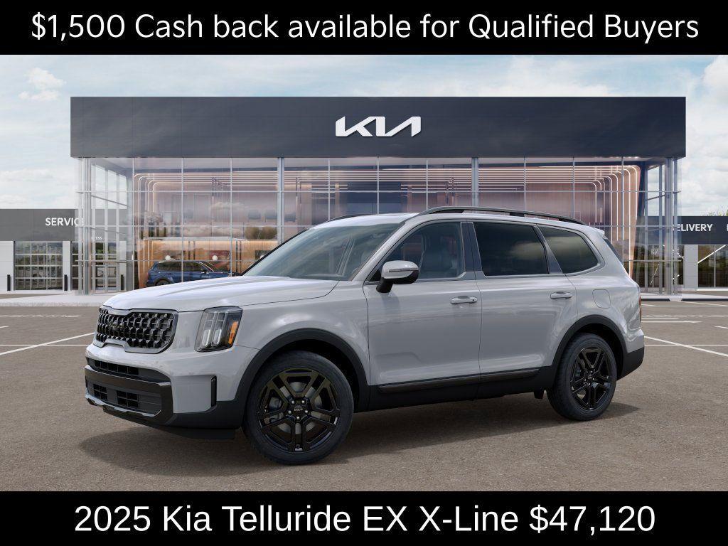 new 2025 Kia Telluride car, priced at $47,120