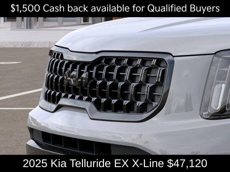 new 2025 Kia Telluride car, priced at $47,120
