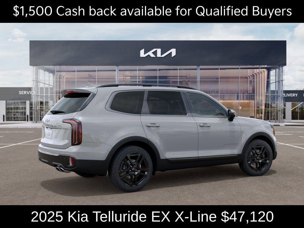 new 2025 Kia Telluride car, priced at $47,120