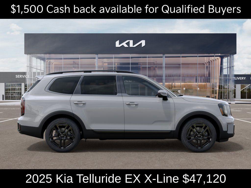 new 2025 Kia Telluride car, priced at $47,120
