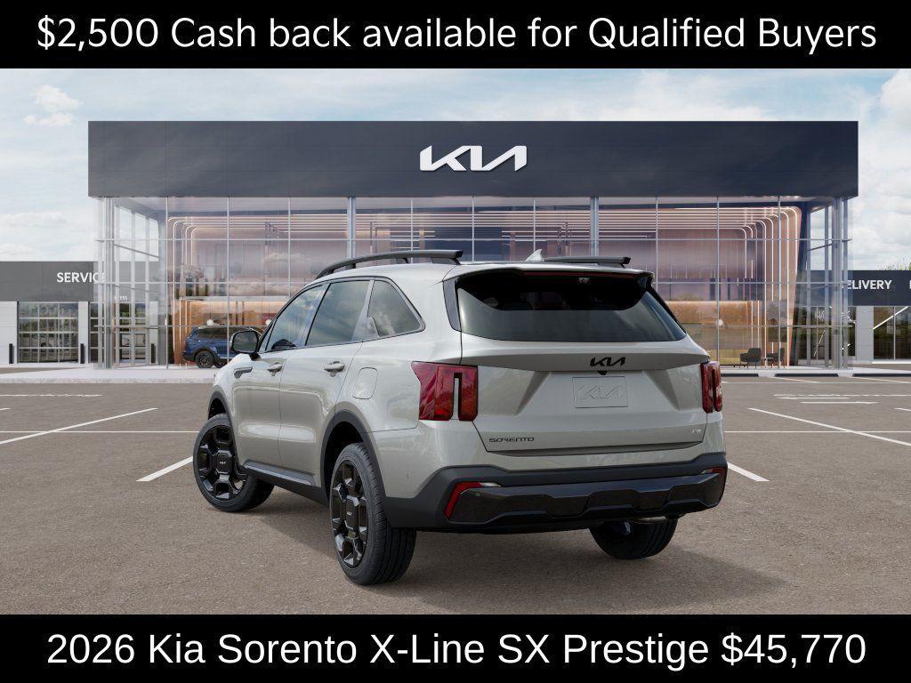 new 2026 Kia Sorento car, priced at $45,770