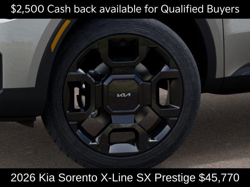 new 2026 Kia Sorento car, priced at $45,770