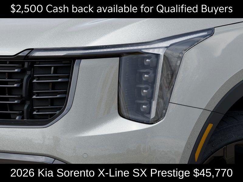 new 2026 Kia Sorento car, priced at $45,770