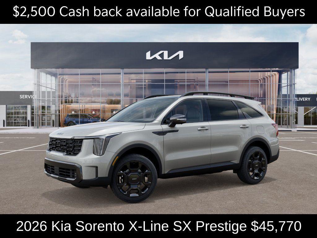 new 2026 Kia Sorento car, priced at $45,770