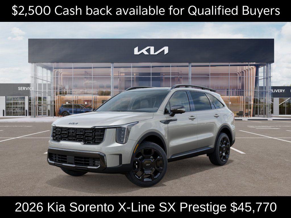 new 2026 Kia Sorento car, priced at $45,770