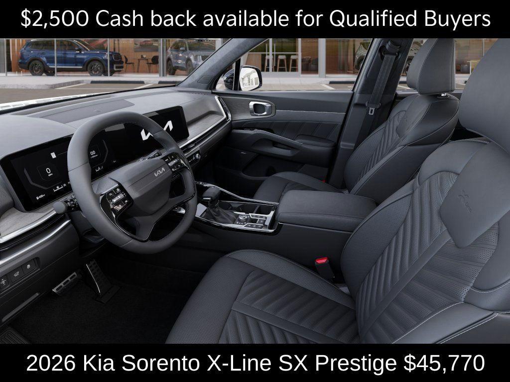 new 2026 Kia Sorento car, priced at $45,770