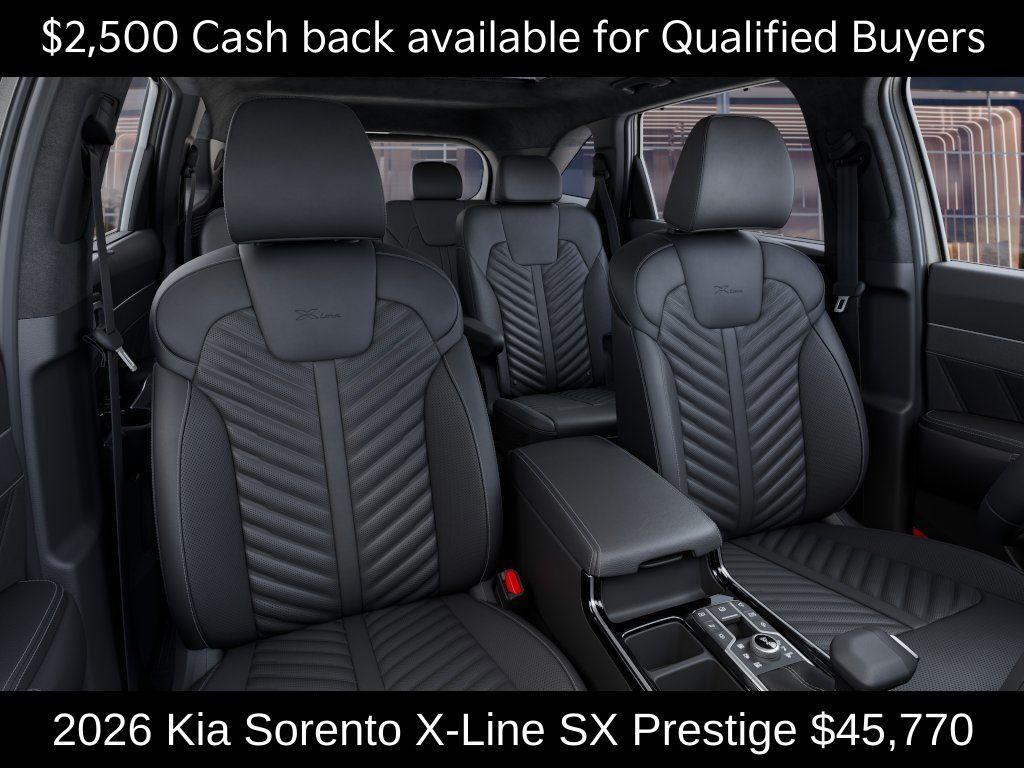 new 2026 Kia Sorento car, priced at $45,770