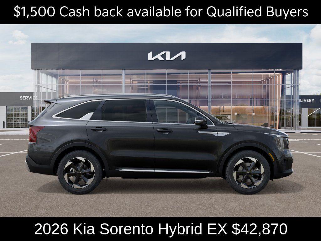 new 2026 Kia Sorento Hybrid car, priced at $42,870