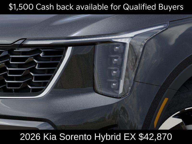 new 2026 Kia Sorento Hybrid car, priced at $42,870