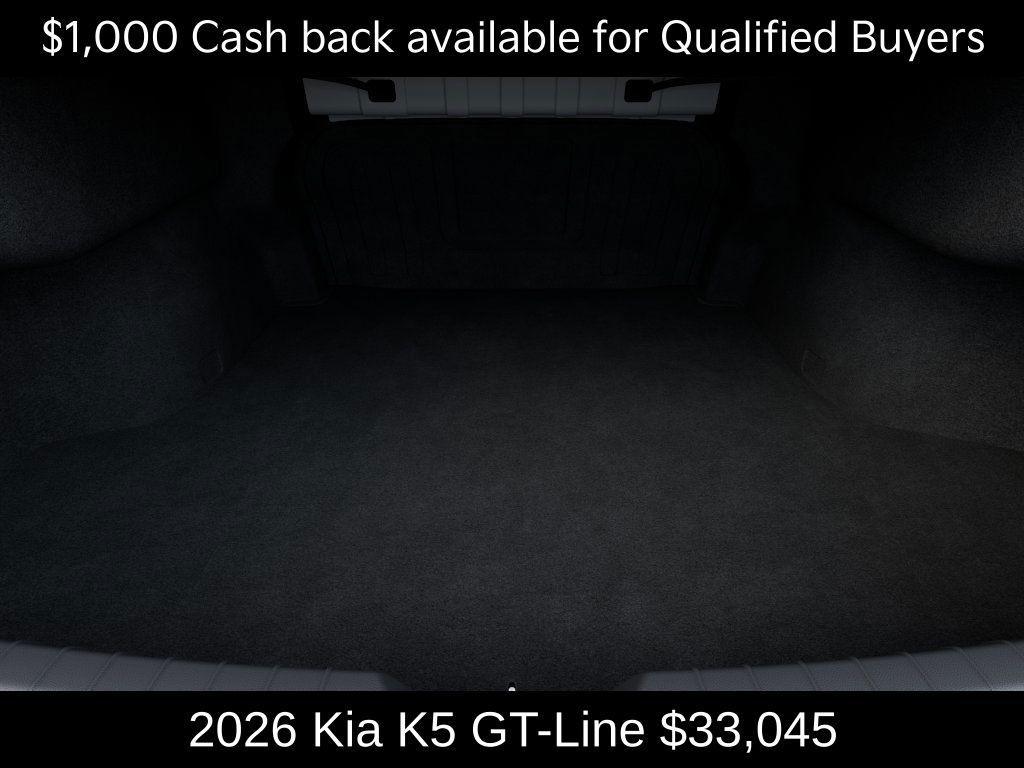 new 2026 Kia K5 car, priced at $33,045