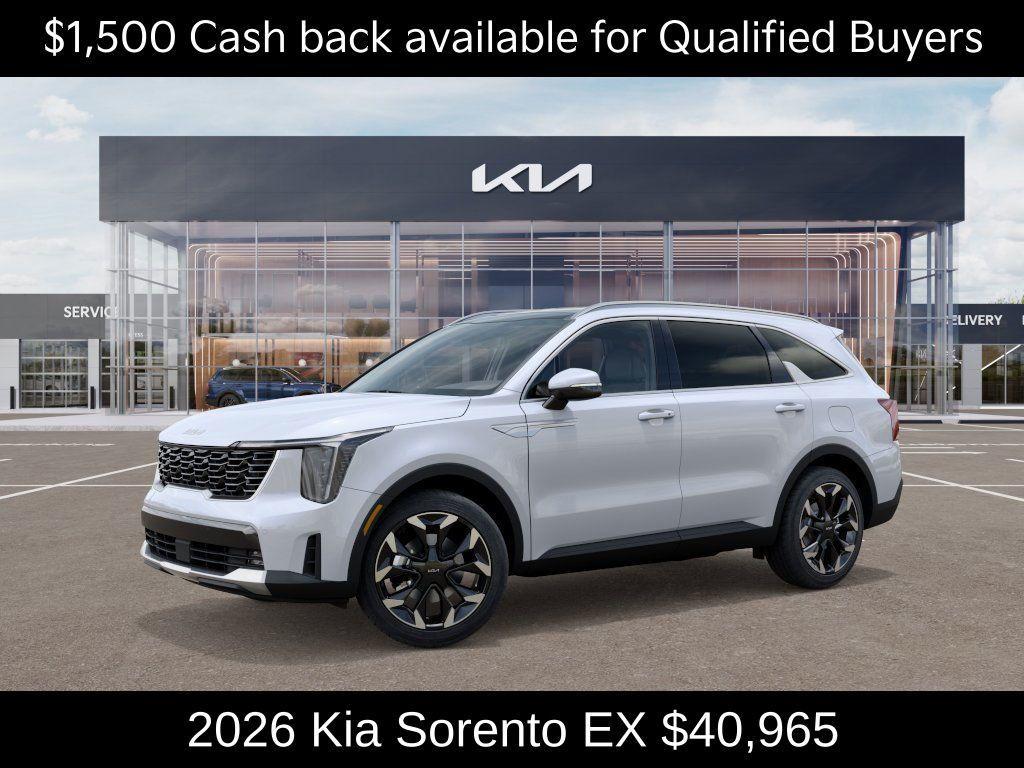 new 2026 Kia Sorento car, priced at $40,965