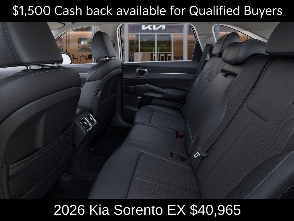 new 2026 Kia Sorento car, priced at $40,965