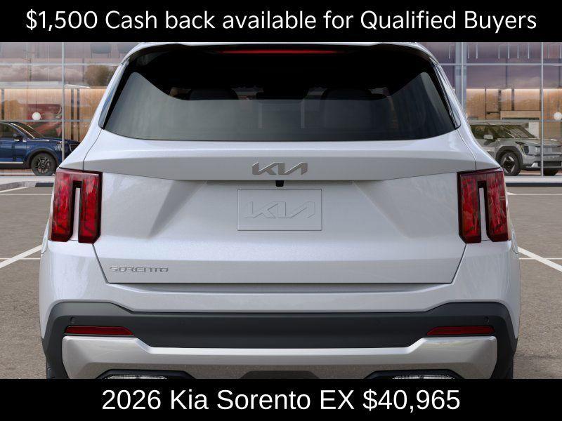 new 2026 Kia Sorento car, priced at $40,965