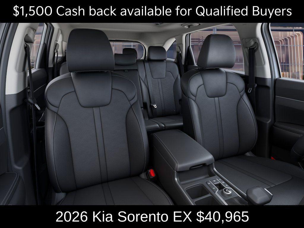 new 2026 Kia Sorento car, priced at $40,965