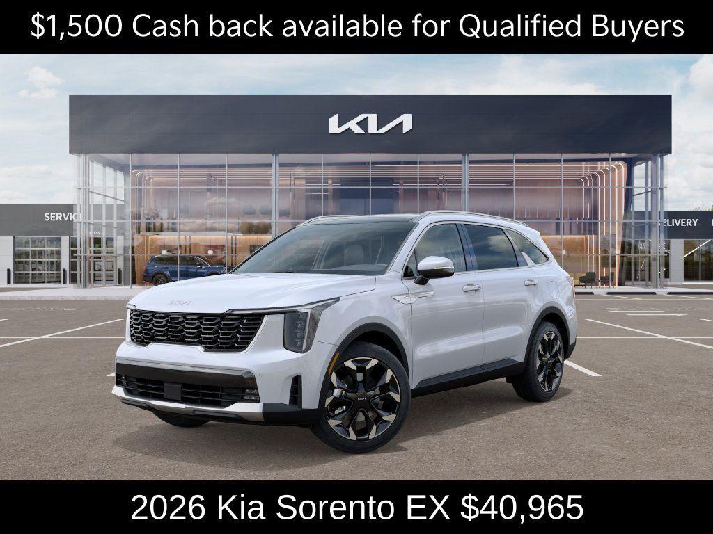 new 2026 Kia Sorento car, priced at $40,965