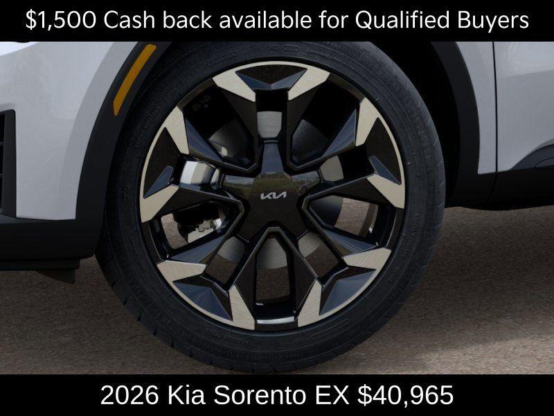 new 2026 Kia Sorento car, priced at $40,965