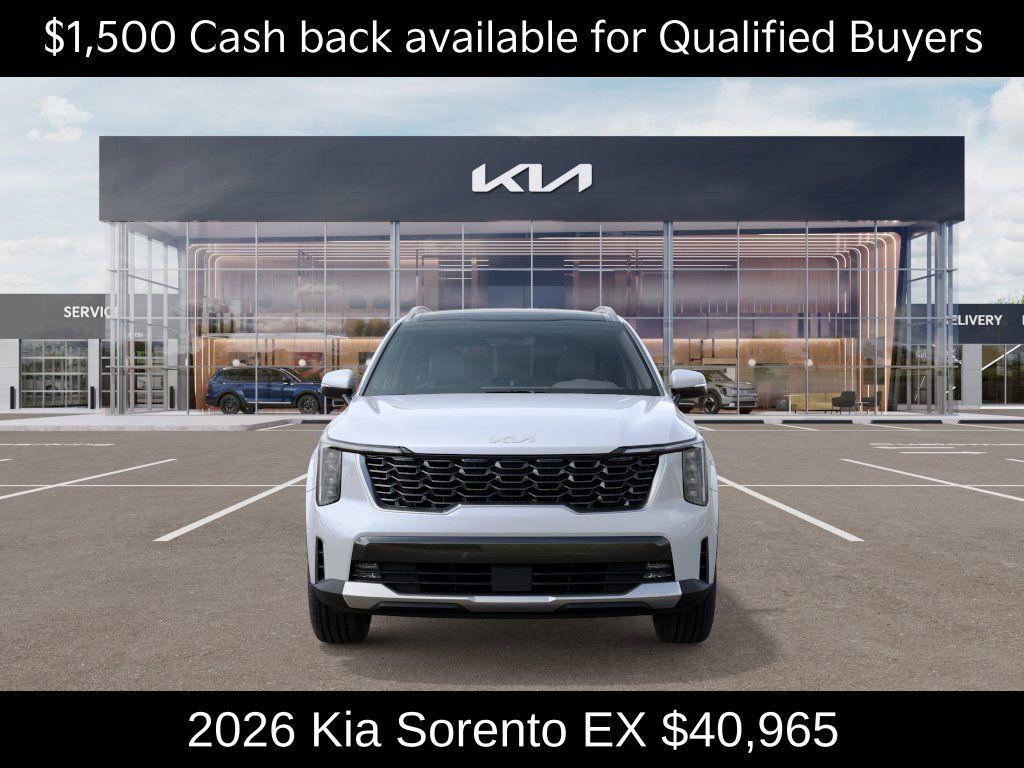 new 2026 Kia Sorento car, priced at $40,965