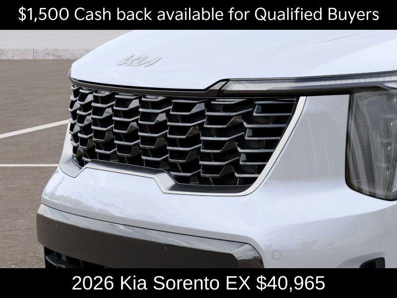 new 2026 Kia Sorento car, priced at $40,965