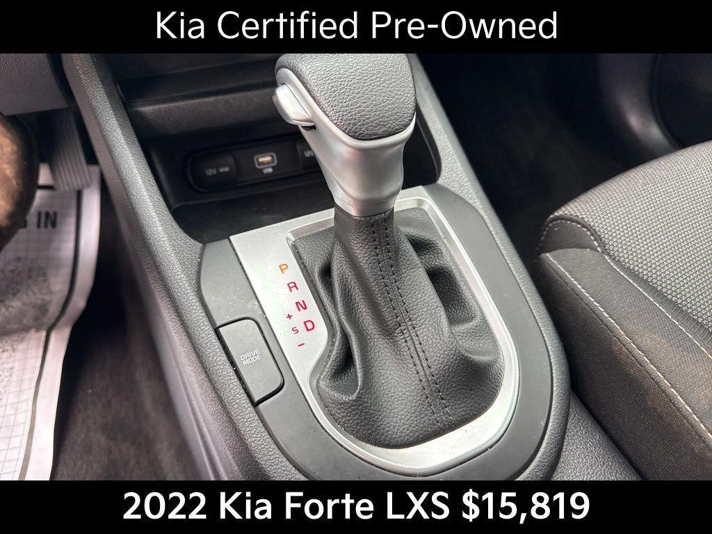 used 2022 Kia Forte car, priced at $15,819