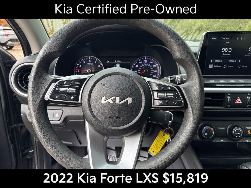 used 2022 Kia Forte car, priced at $15,819