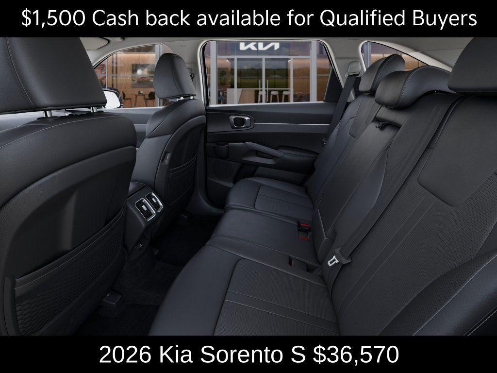 new 2026 Kia Sorento car, priced at $36,570