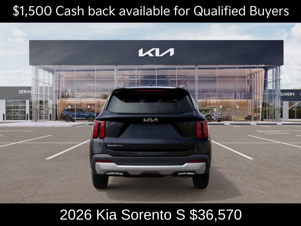 new 2026 Kia Sorento car, priced at $36,570