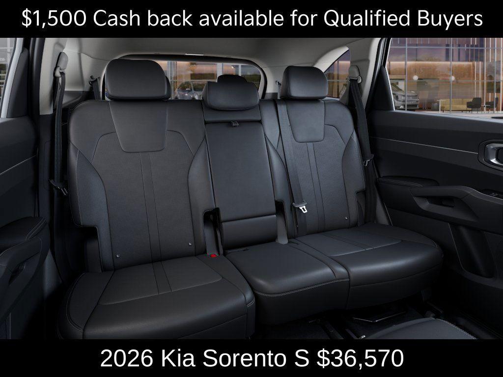 new 2026 Kia Sorento car, priced at $36,570