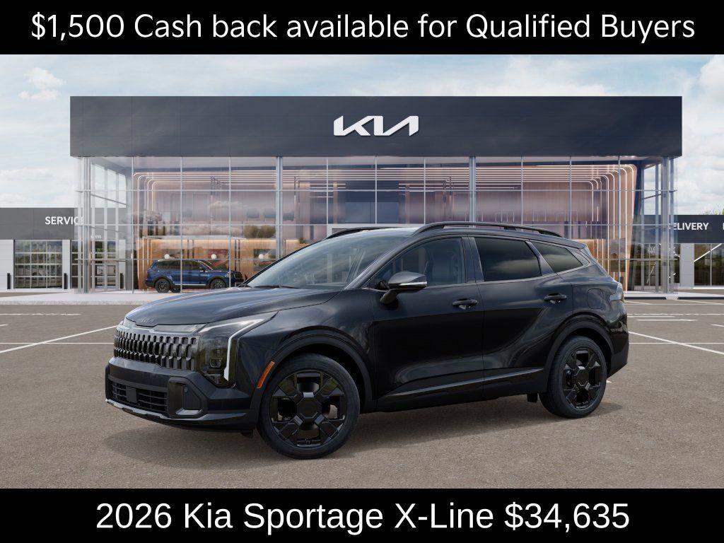 new 2026 Kia Sportage car, priced at $34,635