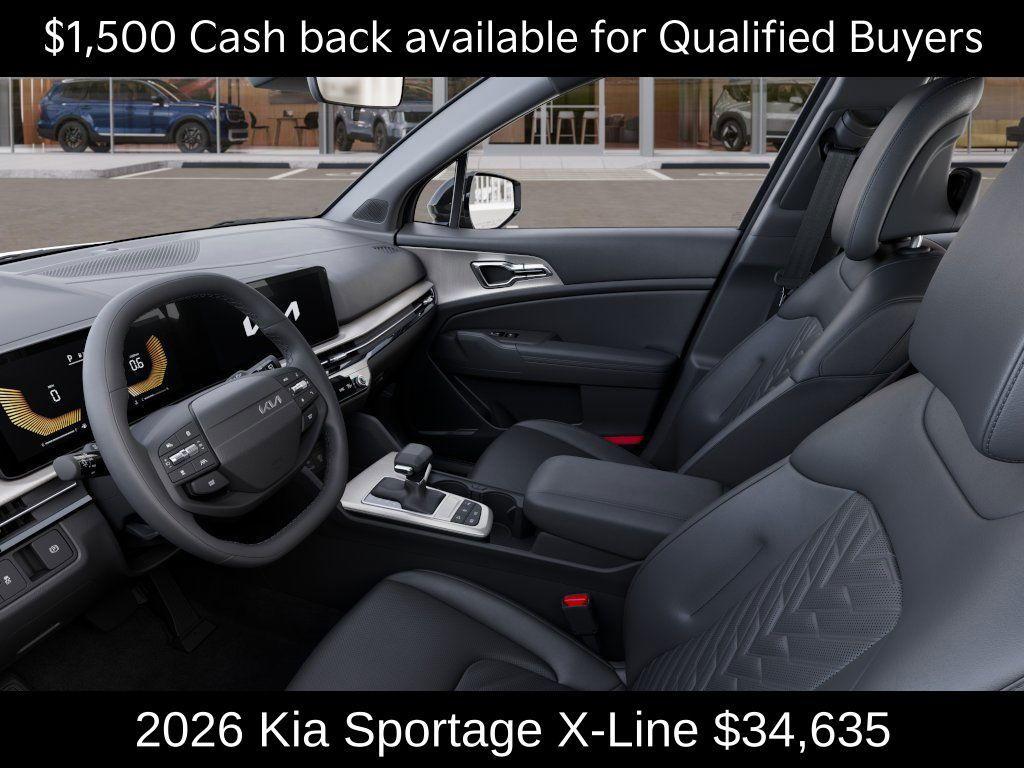 new 2026 Kia Sportage car, priced at $34,635
