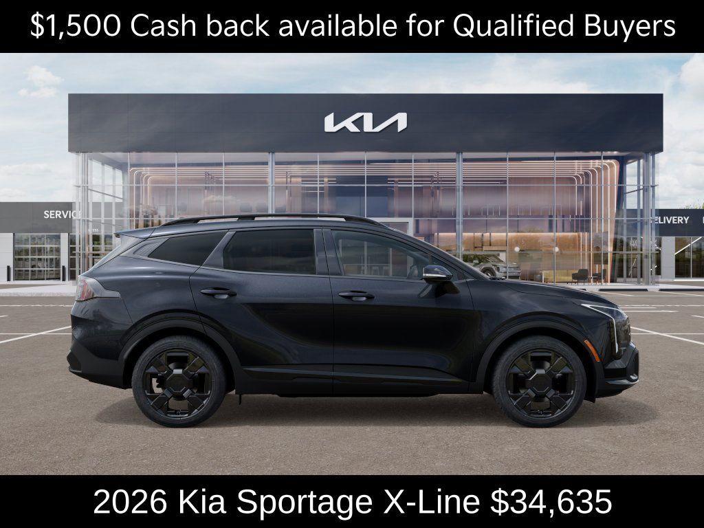 new 2026 Kia Sportage car, priced at $34,635