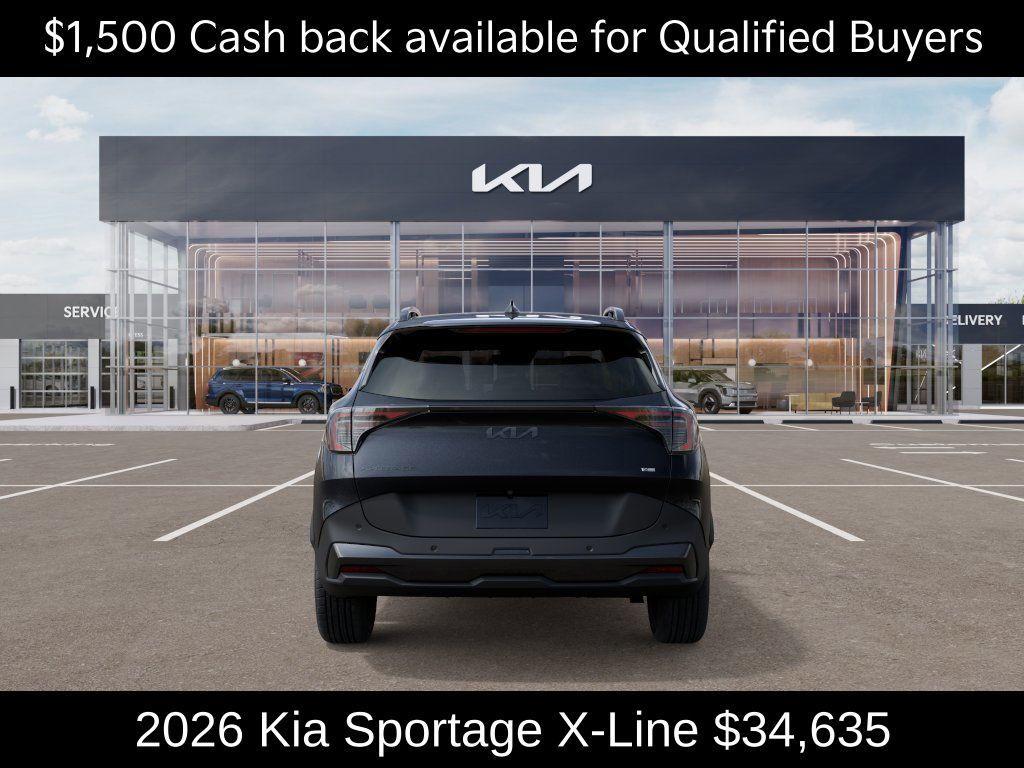 new 2026 Kia Sportage car, priced at $34,635