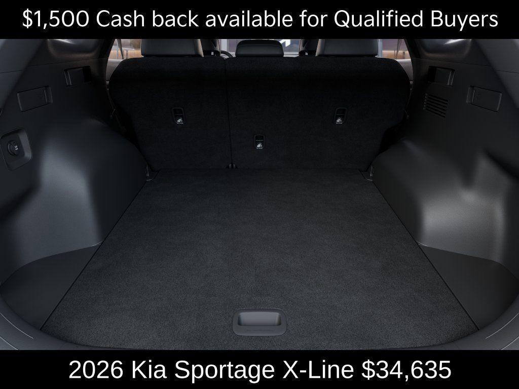 new 2026 Kia Sportage car, priced at $34,635