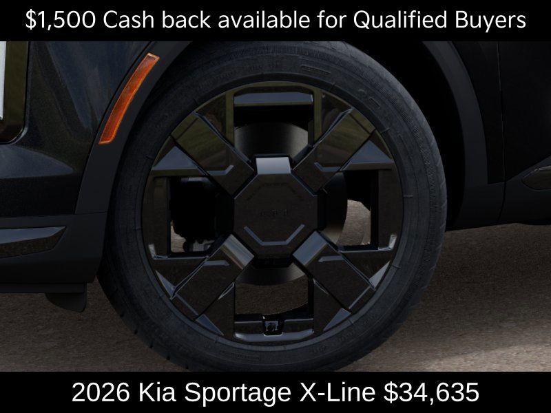 new 2026 Kia Sportage car, priced at $34,635