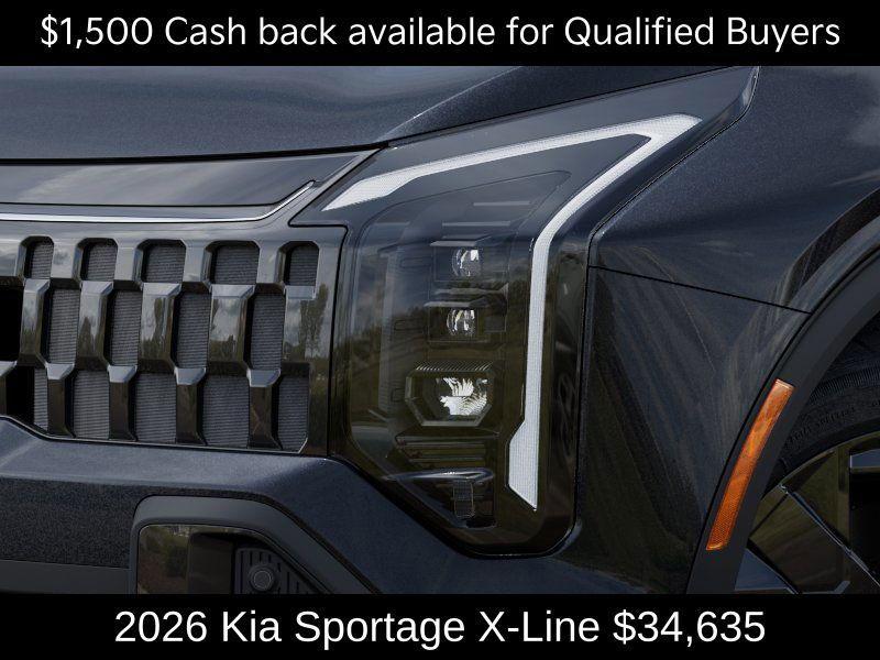 new 2026 Kia Sportage car, priced at $34,635