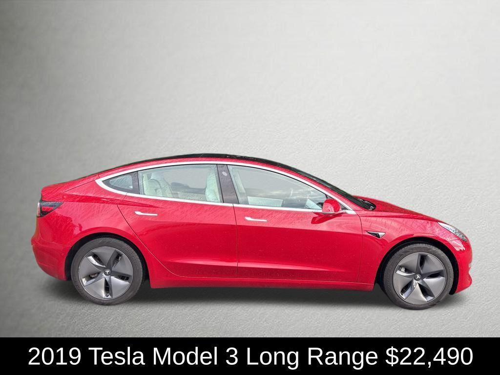 used 2019 Tesla Model 3 car, priced at $22,490