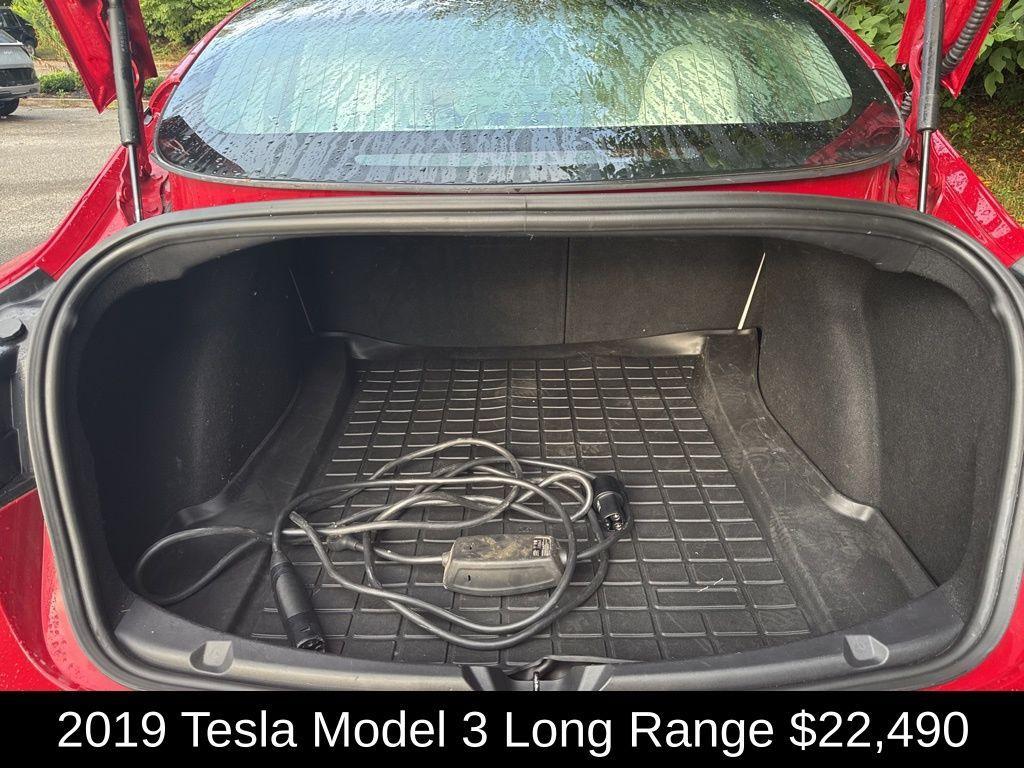 used 2019 Tesla Model 3 car, priced at $22,490
