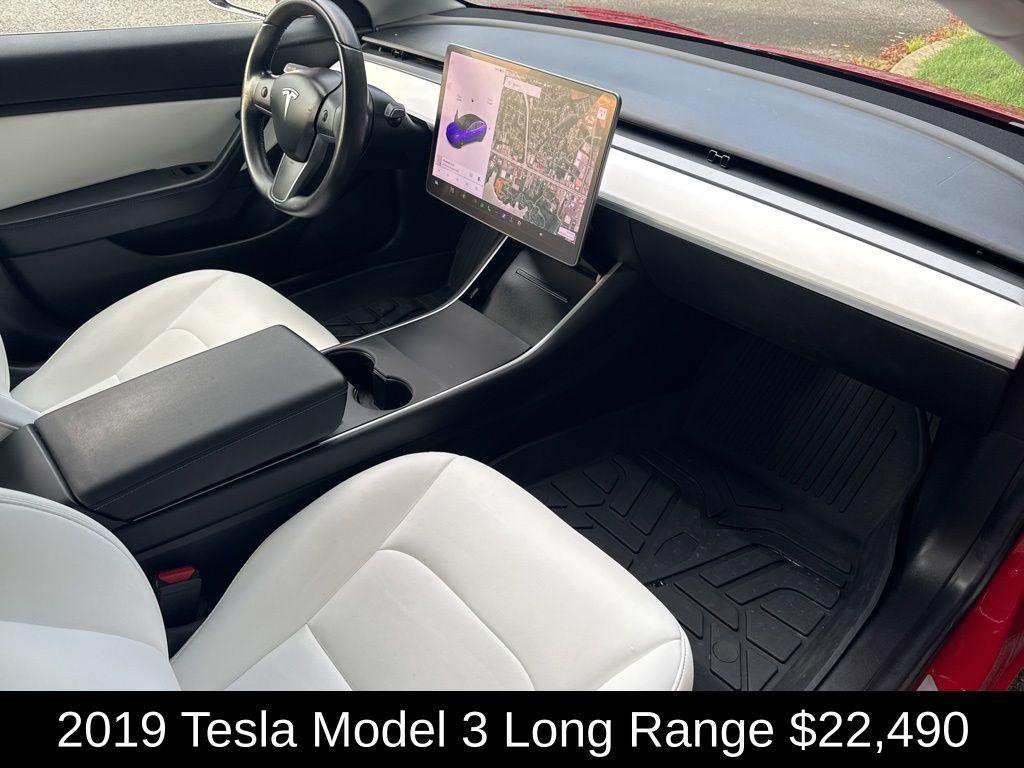 used 2019 Tesla Model 3 car, priced at $22,490