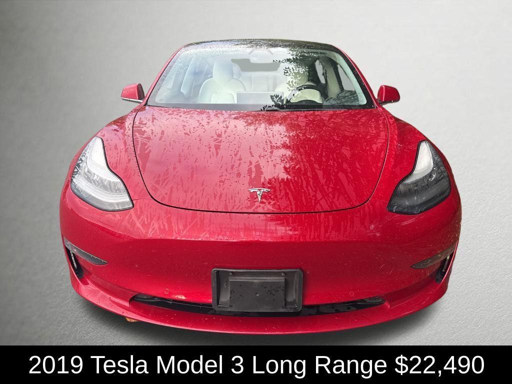 used 2019 Tesla Model 3 car, priced at $22,490