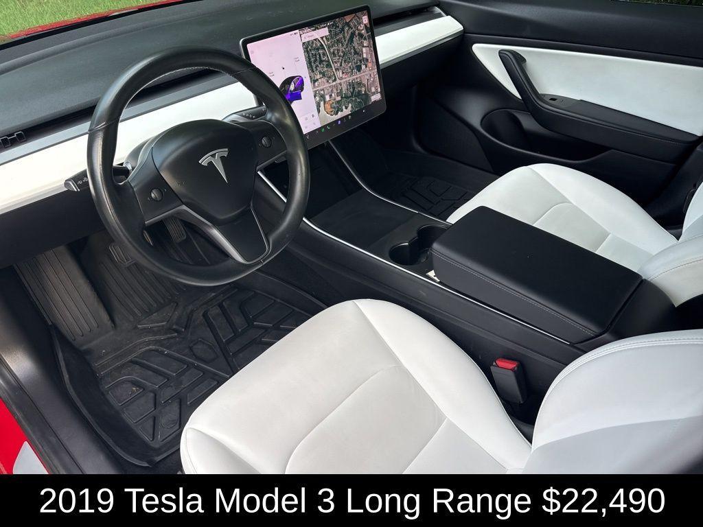 used 2019 Tesla Model 3 car, priced at $22,490
