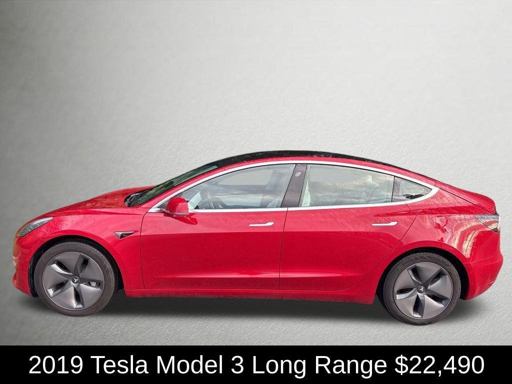 used 2019 Tesla Model 3 car, priced at $22,490